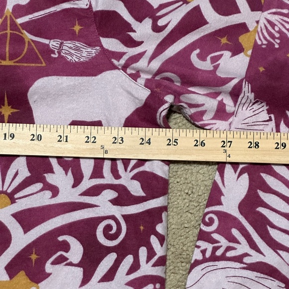 Pottery Barn Teen HARRY POTTER Patronus Damask Flannel Pajama Set Adult XL - Picture 4 of 14
